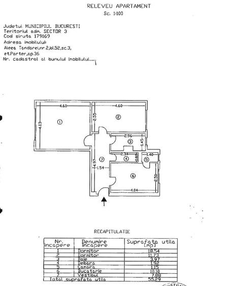 Apartament 2 camere, BUCURESTI, BUCURESTI SECTORUL 3 - 4