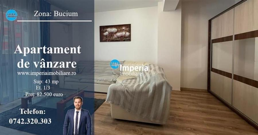 Apartament 3 cam, decomandat, de vanzare zona Tatarasi - Bld Chimiei