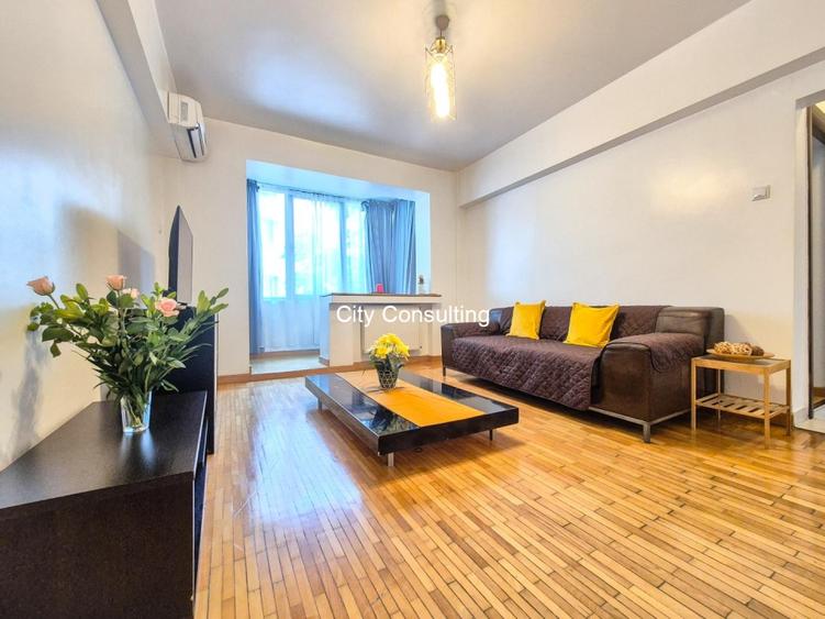 Apartament cu 3 camere, mobilat în Cișmigiu