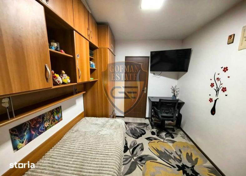 Apartament cu 3 camere semidecomandat, mobilat în Tomis Nord