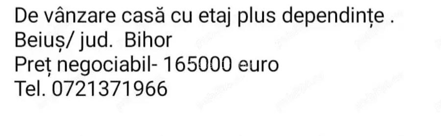 Vand casa plus dependin?a Vand casa plus dependin?a