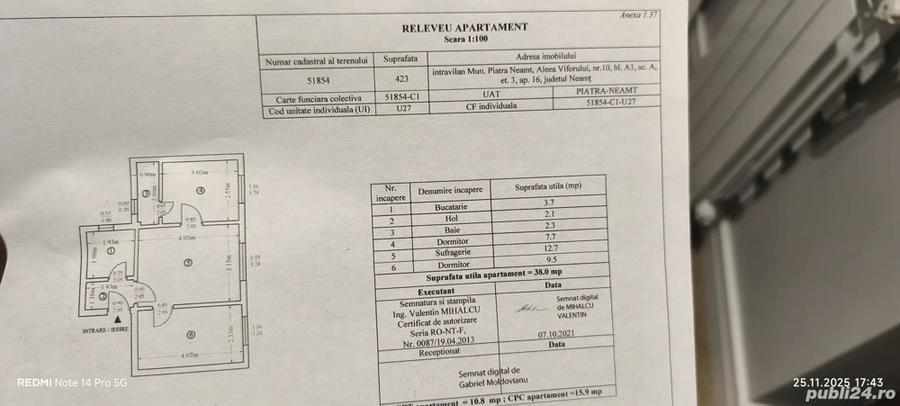 Vand Apartament 3 camere - 1