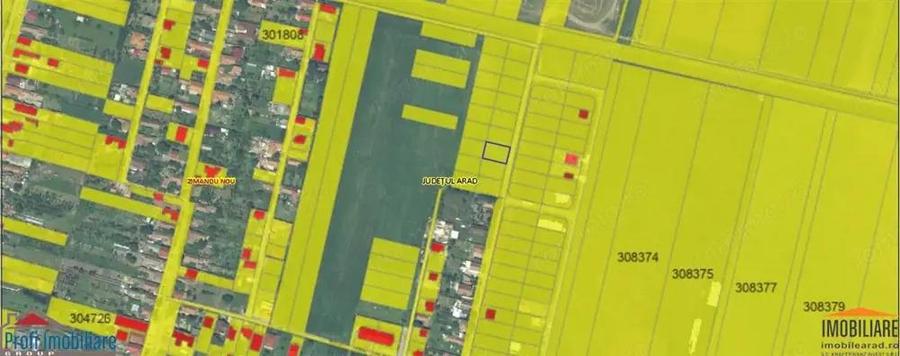 Vindem locuri de casa 540 sau 640mp in Zimand Cuz 7 km de Arad - 6