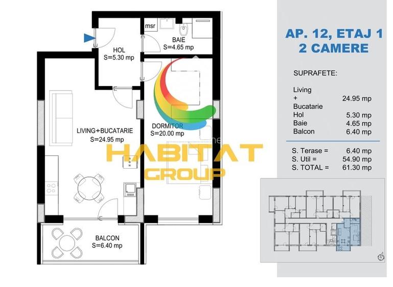 Theodor Pallady - 2 camere, 61.95 mp, metrou Nicolae Teclu Theodor Pallady - 2 camere, 61.95 mp, metrou Nicolae Teclu