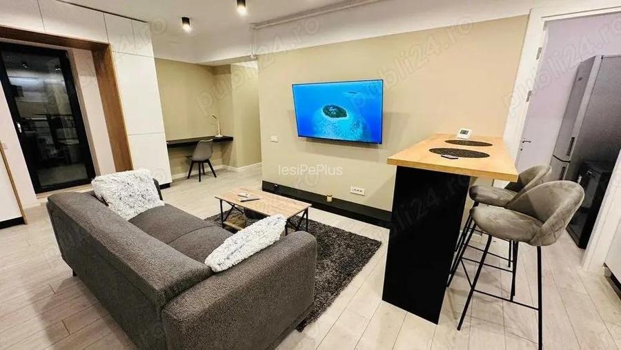 Apartament utilat si mobilat Lux Bucurestii Noi, langa Parc Bazilescu + centrala proprie + parcare Apartament utilat si mobilat Lux Bucurestii Noi, langa Parc Bazilescu + centrala proprie + parcare