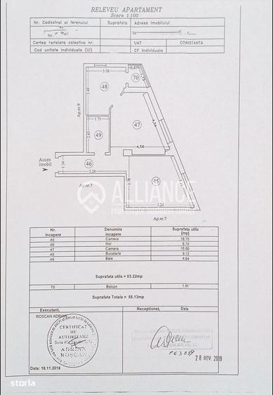 Palazu Mare(COD 05) - Apartament 2 camere| Etaj 1| Parcare acoperita | - 4