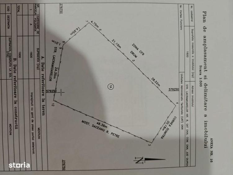 teren intravilan comuna daia - 2
