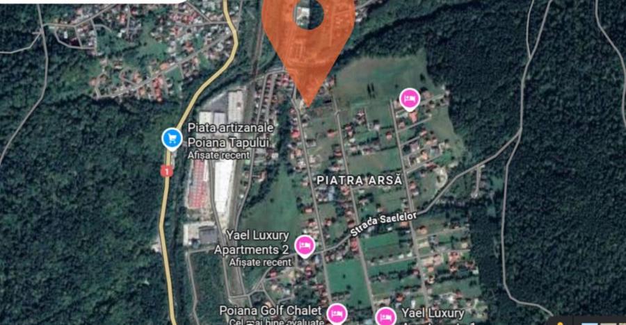 Teren intravilan Poiana Tapului. Tripla deschidere. Vedere l - 12