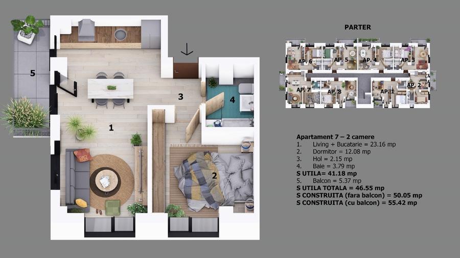Proiect Nichita Stanescu / Ion Creanga | Canalizare | Parcare | Comision 0% - 10