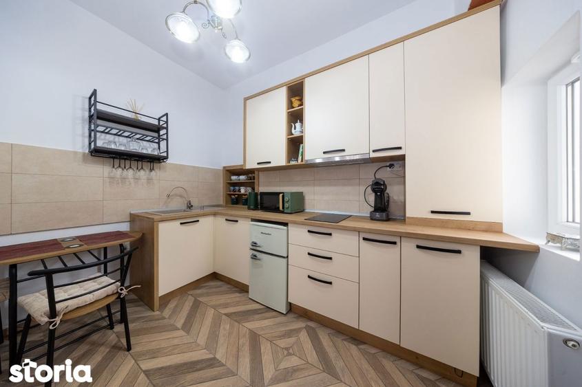 Prima inchiriere-Centrul istoric- Saguna,renovata,mobilata nou,370 Eur - 5