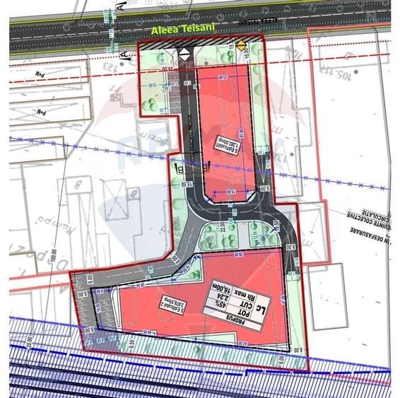 Teren investitie, 9690 mp, Aleea Teisani,sector 1 - 2