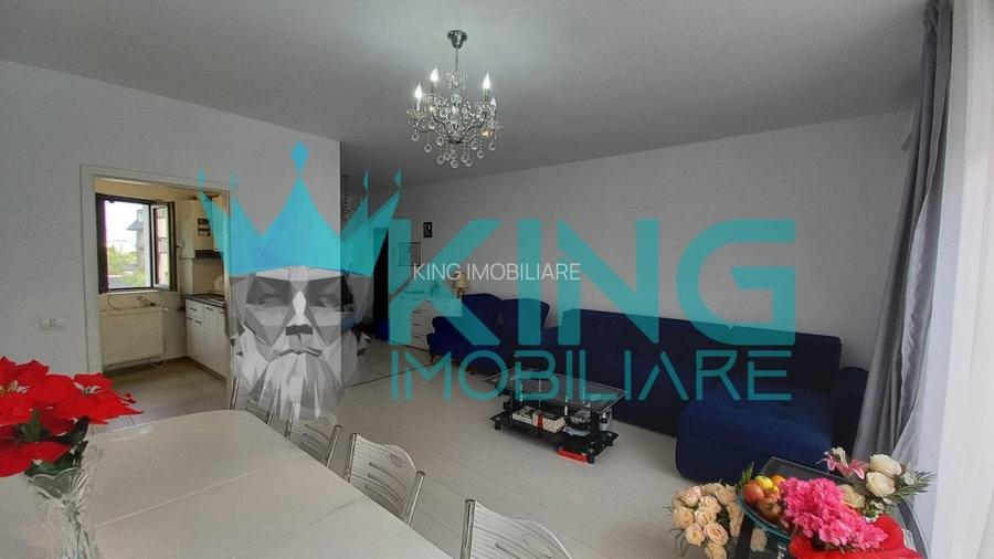 Apartament cu 3 camere semidecomandat, mobilat în Fundeni