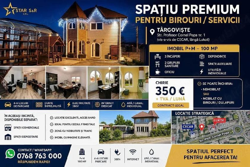 Inchiriere spatii Targovi?te - 2