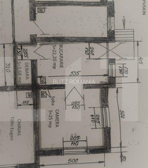 Casa cuplata, 51 mp utili+29mp teren pentru garaj, curte com Casa cuplata, 51 mp utili+29mp teren pentru garaj, curte com