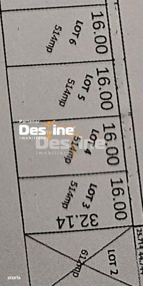 Miroslava, 4 parcele de teren, 514 mp/ parcela, 57.500 euro - 1