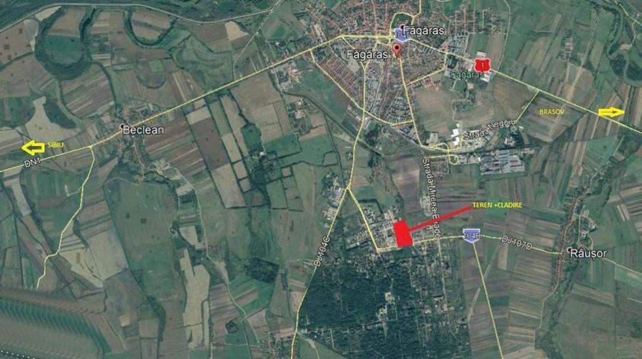 Teren industrial deosebit Fagaras - 1