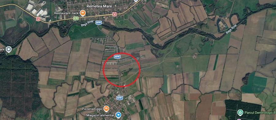 Teren Construcții intravilan de 750 mp, în Bucovăț (Remetea Mare)