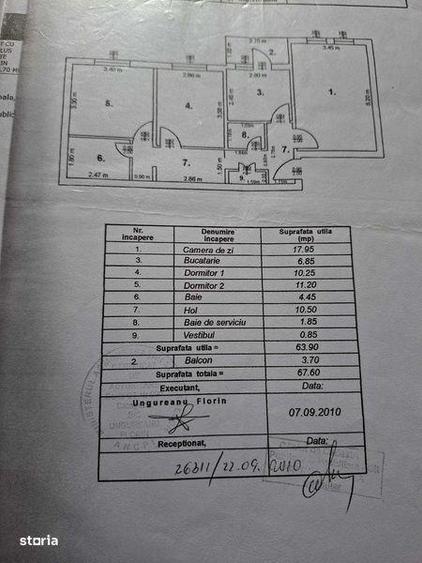 De vanzare apartament 3 camere Bals - 1