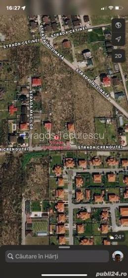 Teren 1000mp(20*50) dubla deschidere , ideal constructie