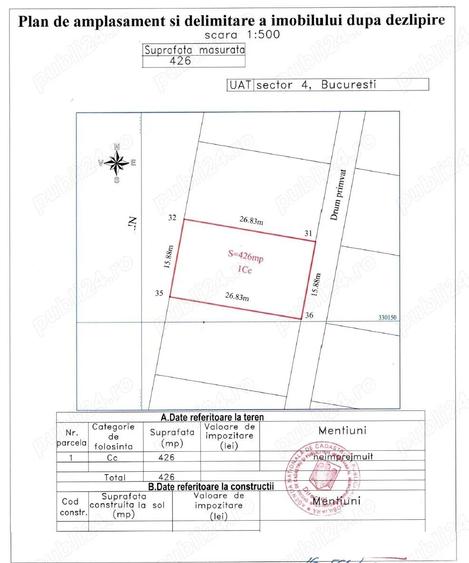 Berceni- zona Persu,Postalionului -Dealu Corbului, capat STB 241! - 3