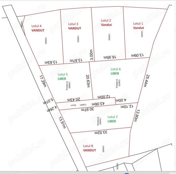 Teren intravilan 500 sau 1000 mp Bran-Tohanita la dum asfaltat - 5