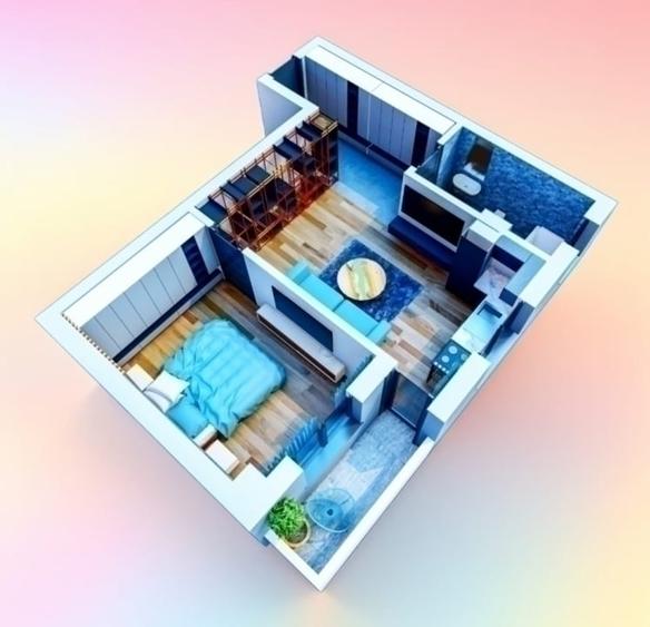 Apartament 2 camere, de vânzare în zona Vișan, Iași - 2