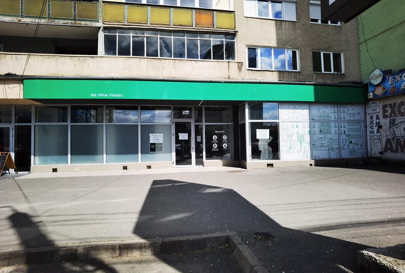 Spațiu comercial stradal de închiriat – Bd. Mihai Viteazu, Sibiu (188,6 mp utili - 6