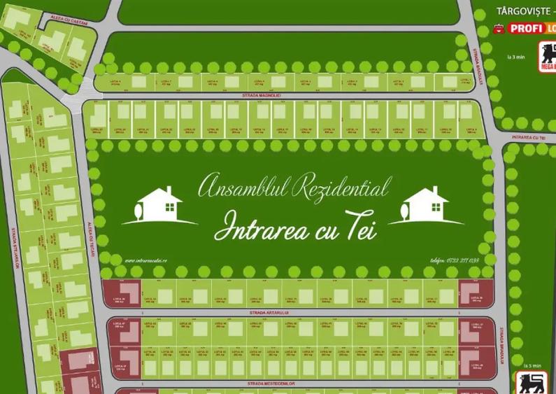 Terenuri cu curent, gaze, in rate 500/luna Tartasesti, Baldana, Gulia - 2