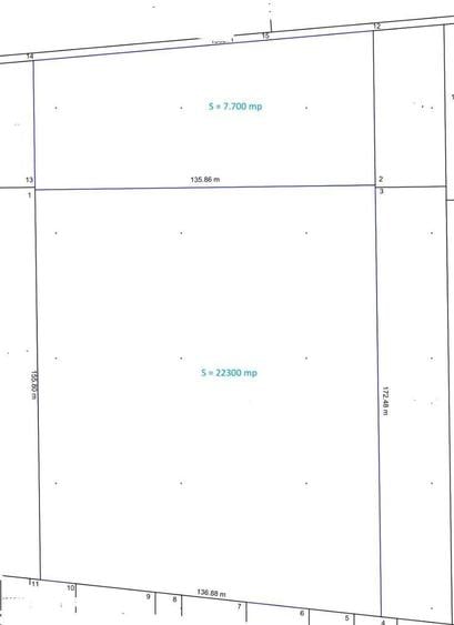 Teren investitie 30.000 mp Calea Surii Mici, COMISION 0% - 2