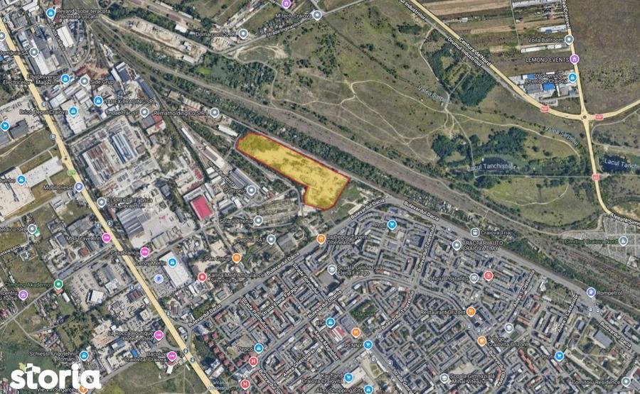 CRAIOVA - Bd. Dacia, Spatiu de Productie cu teren 6.3 ha - 2