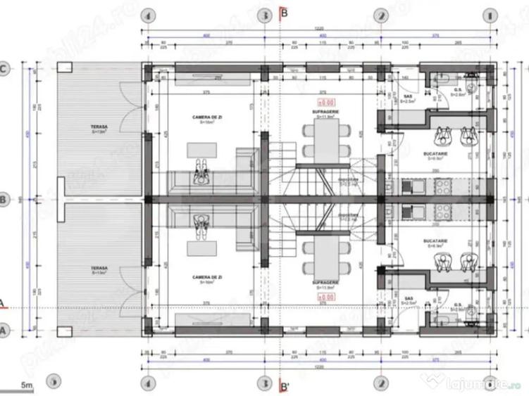 Duplex P+1E, 86 mp utili+ 13mp terasa, 250 mp teren, Mosnita - 9