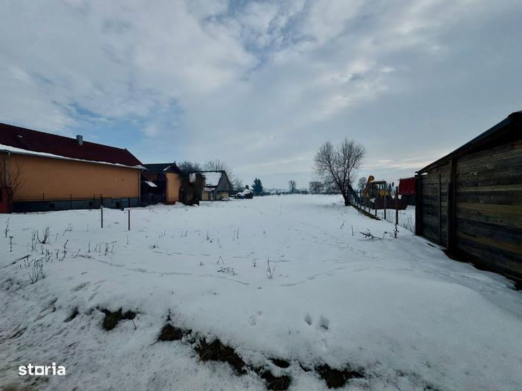 Teren intravilan 3109 mp Mihai Viteazu 25 ml front utilitati - 2