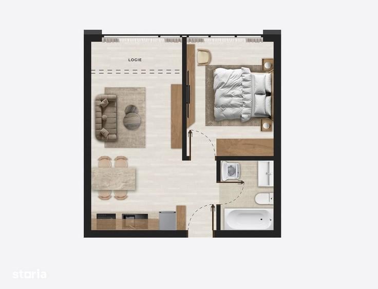 Bloc nou, 2 camere, TVA inclus, finisaje si dotari premium - 1