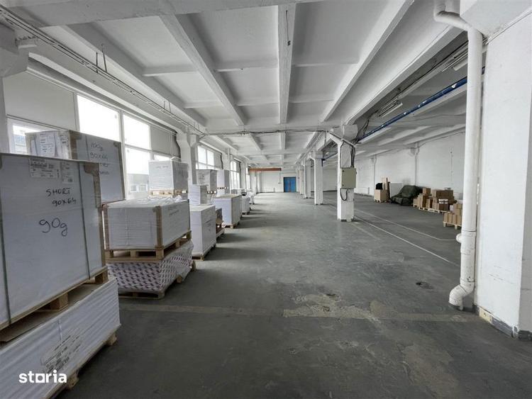 Hala industriala de inchiriat 614mp acces facil Piata 1 Mai. - 9