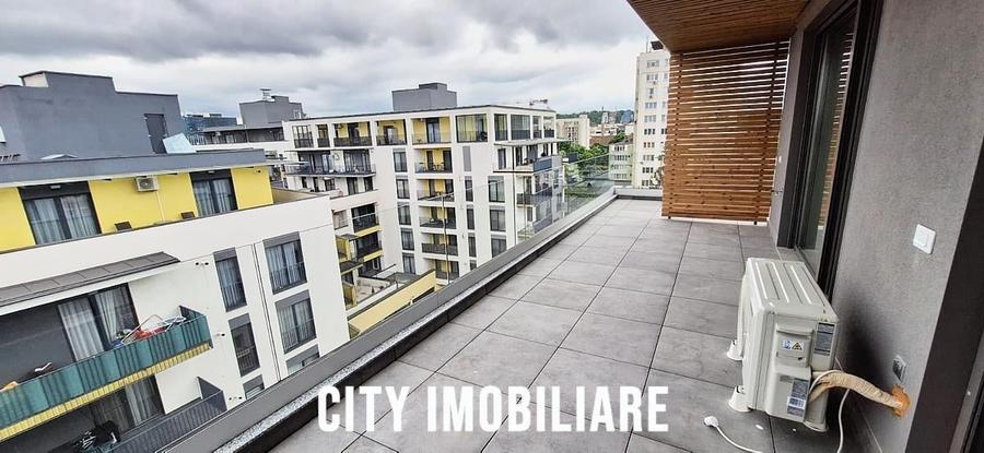 Apartament 2 camere, Lux, bloc nou, terasa, parcare, Semicentral. - 7