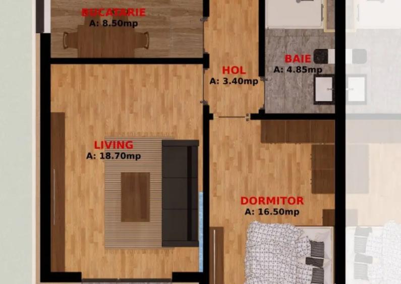 Garsoniere si Apartamente doua camere. Direct Dezvoltator. Tva Inclus! - 14