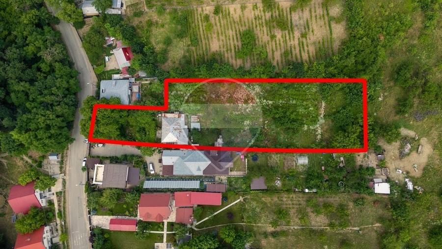 Casă individuală cu 3 camere cu Teren 2700 Mp în Bucium