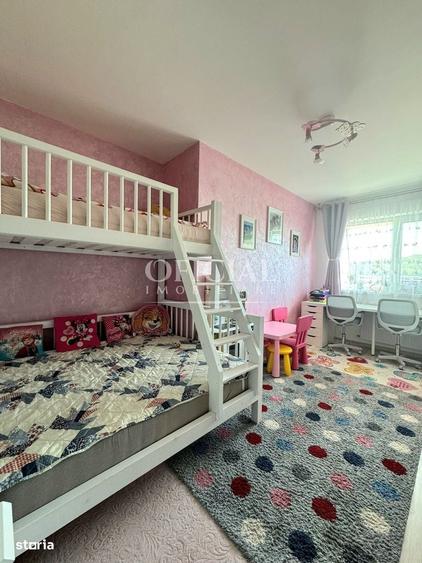 Apartament cu 3 camere semidecomandat în Florești