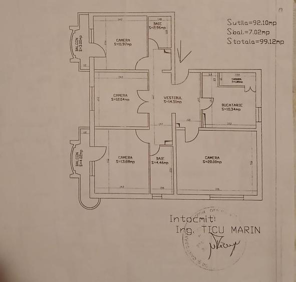 Apartament 4 camere Otesani /Tei - 1