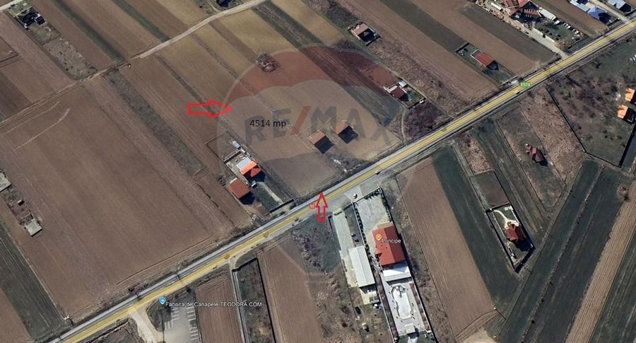 Teren 4,514 mp Luizi-Calugara / Strada Principala - 4