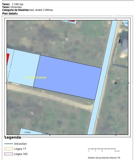 Pantelimon - Complex Lebada, vanzare teren 1.190mp. deschidere 25ml. - 3