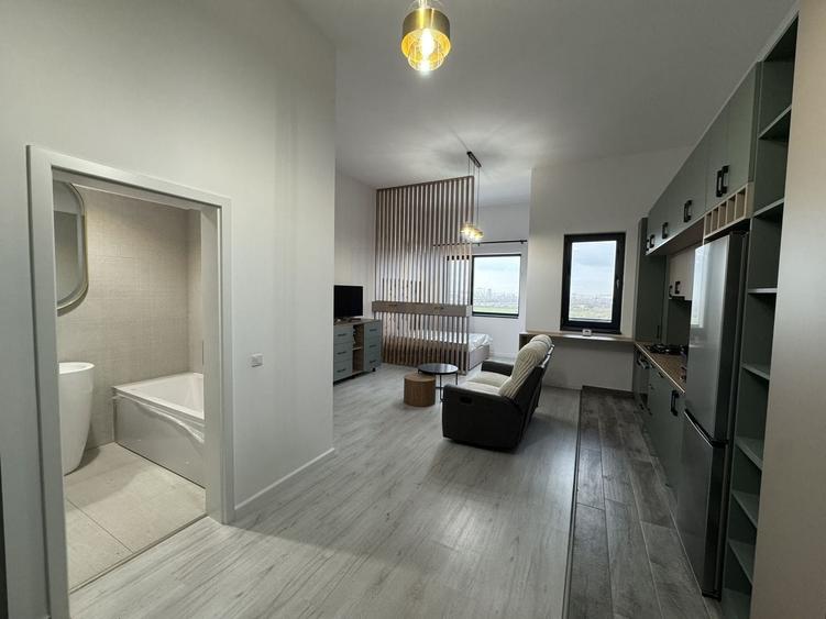 Garsoniera cu loc de parcare de inchiriat *Berceni - Oltenitei* Sky Garden - 2