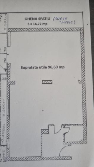 Spatiu comercial 96.60 mp, curte proprie 16.27 mp + parcare - 3