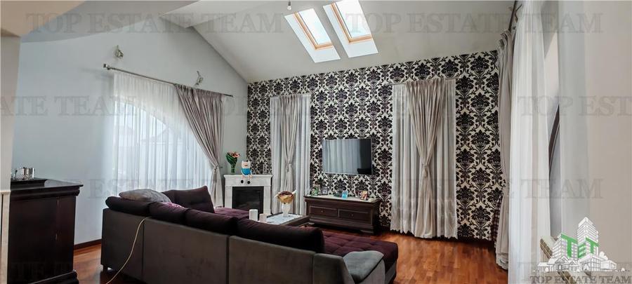 VIla 5 camere (dormitor parter), garaj, 700mp teren, mobilata si utilata lux in - 9