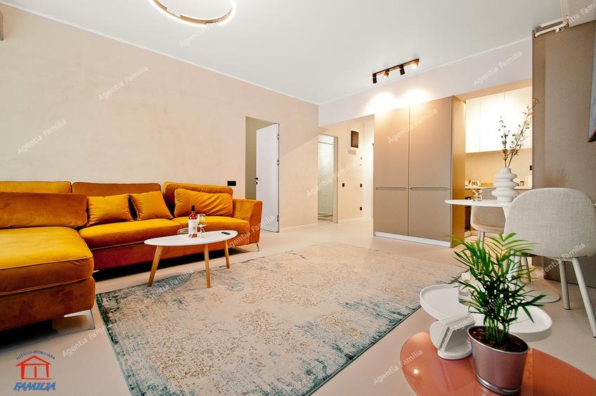 3-room River view apartment for rent Galati, Faleza, Riviera building - 8