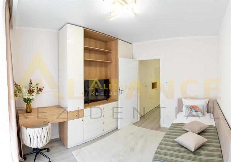 Sos. Leordeni - 3 camere cu 2 bai, bloc nou - 3