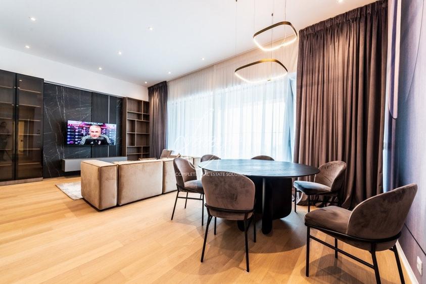 Apartament cu 4 camere decomandat, mobilat în Barbu Văcărescu Apartament cu 4 camere decomandat, mobilat în Barbu Văcărescu