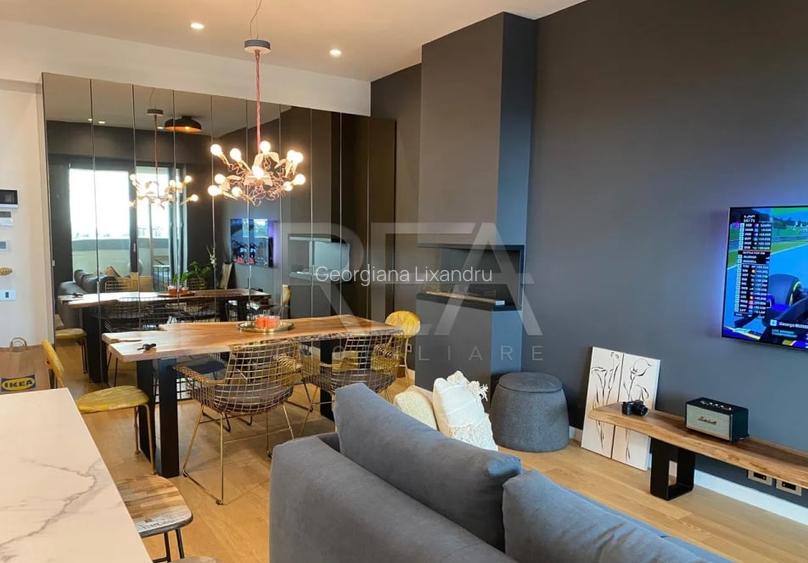 2 camere,  finisaje si design high-end + 2 parcari – Aviatiei Tower