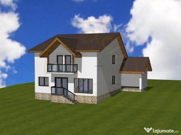 Casa P+1, Babana-Arges cu panouri si apa de izvor - 10