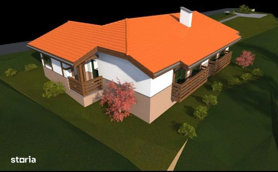 Casa pe un singur nivel , 170 mp , teren 1050 mp ,Grui?ror, Aca?ari - 4